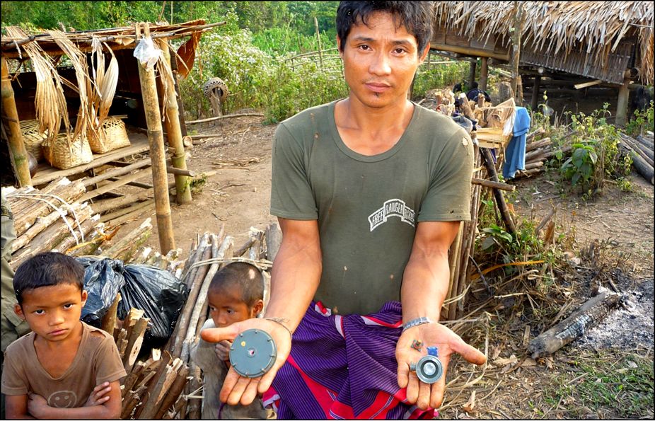 Villager with landmine 926x500