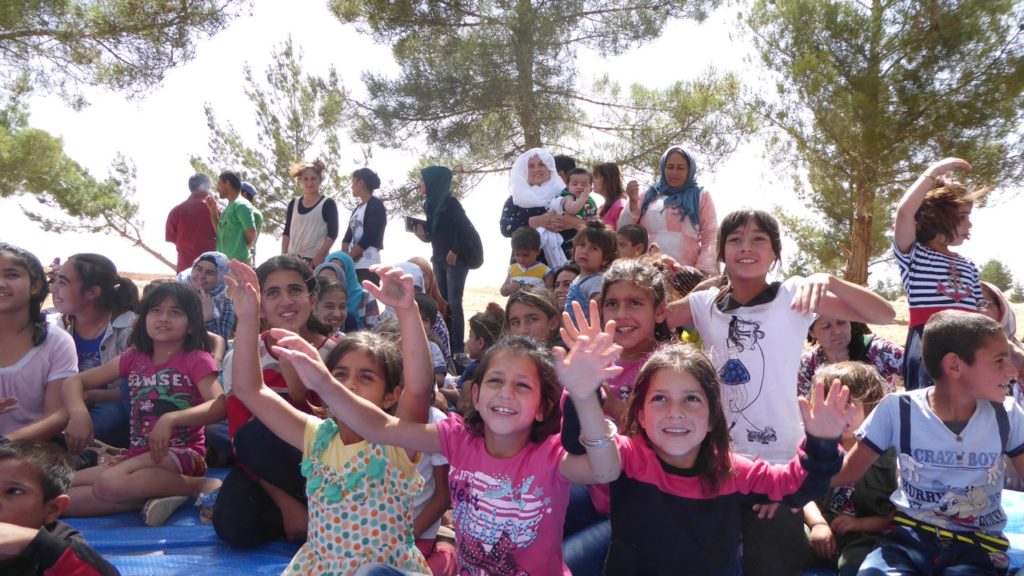 Orphan Children and Good Life Club program in Kobane