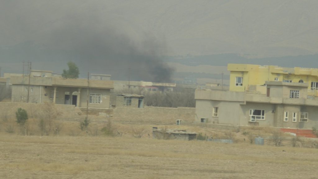 Town of Omar Qamshi as ISIS defends it Photo; FBR