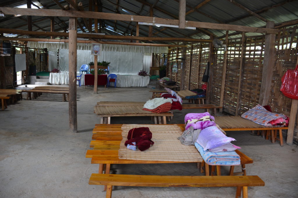 24 hour prayer room in Maga Yang IDP camp. Photo: FBR.