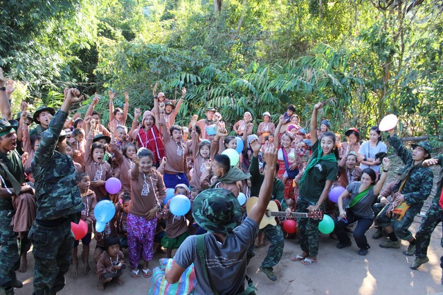 Good Life Club at a Karen village