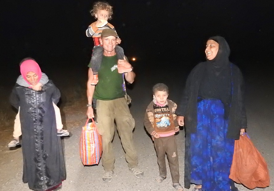 Helping a family fleeing ISIS from Mosul