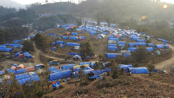 Sha It Yang IDP camp in Kachin State, Burma, 2017.