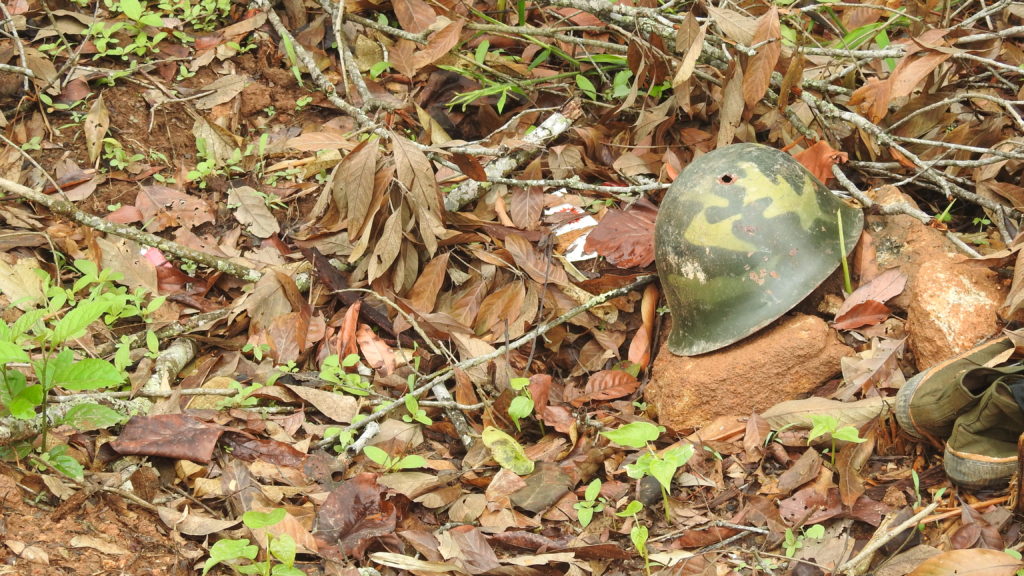 Grave of a Kachin soldier. Photo: FBR.