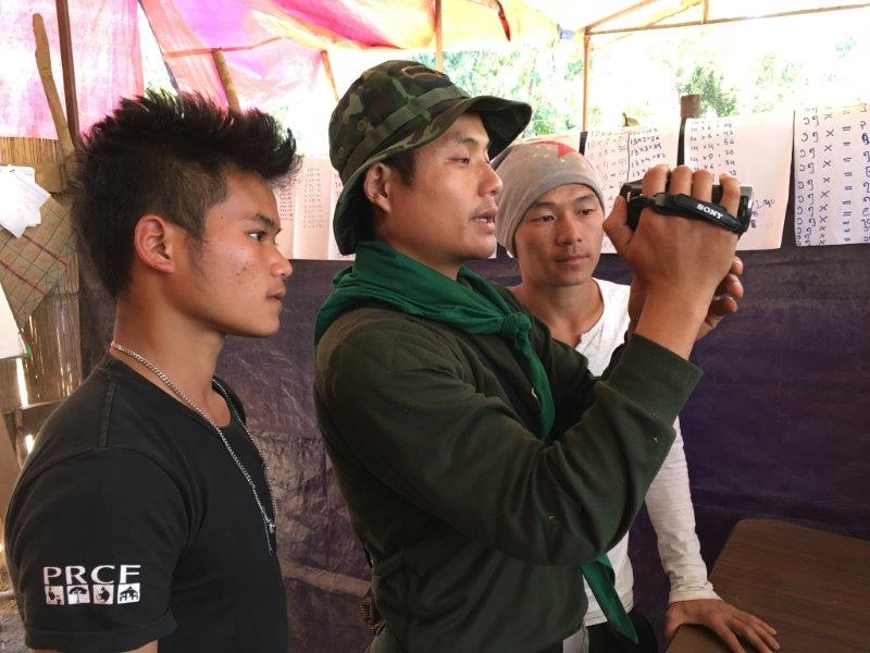 Rangers teach high school kids about documenting information
