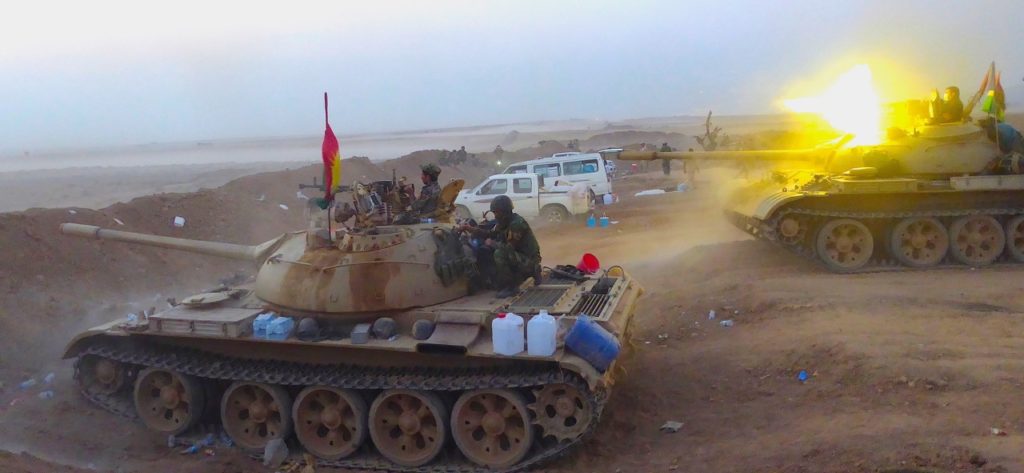 Kurdish Peshmerga push ISIS out of Kurdistan