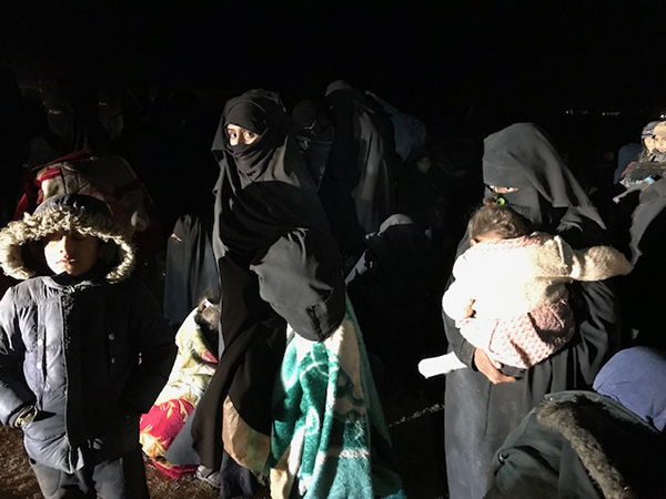 ISIS women and children