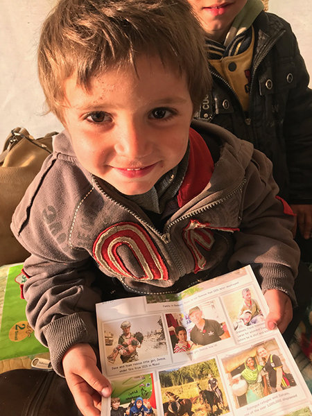 A Yezidi boy