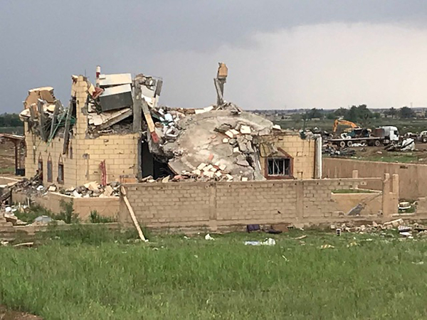 The remains of Baghouz after its liberation from ISIS last month.