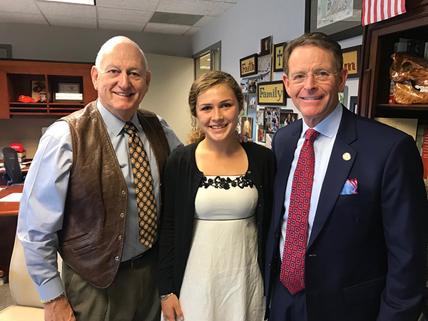 Suu with Lt. General Boykin and Tony Perkins of the Family Research Council - both inspire us!