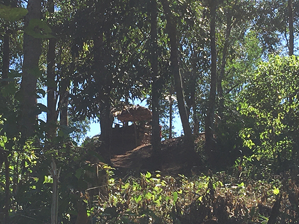 One of the new Burma Army camps, Romu So.