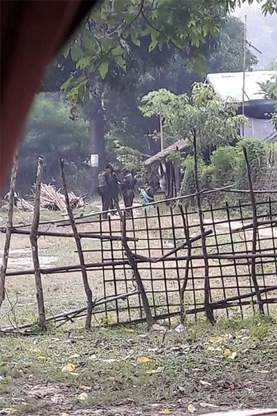 Burma Army soldiers