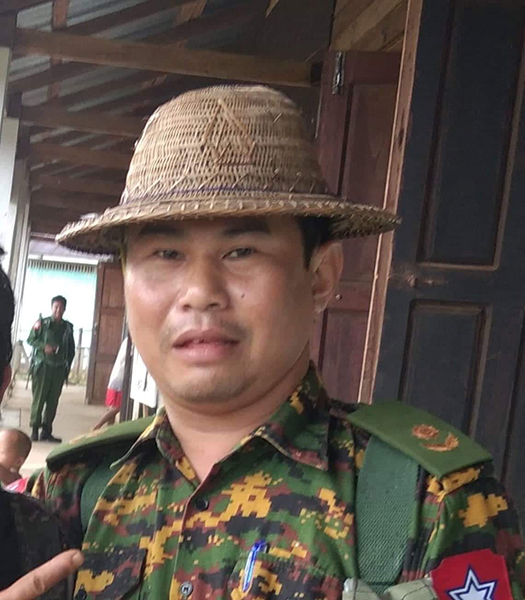 Burma Army LIB 589 Battalion Commander: Lt. Col. Htin Lin Aung