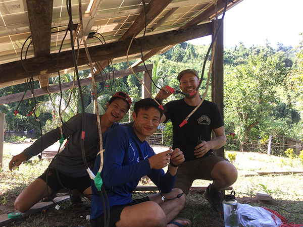 Installing solar panel systems at JSMK