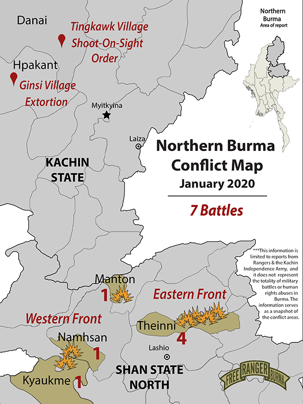 Northern Burma Clash Map January 2020-01 (2)