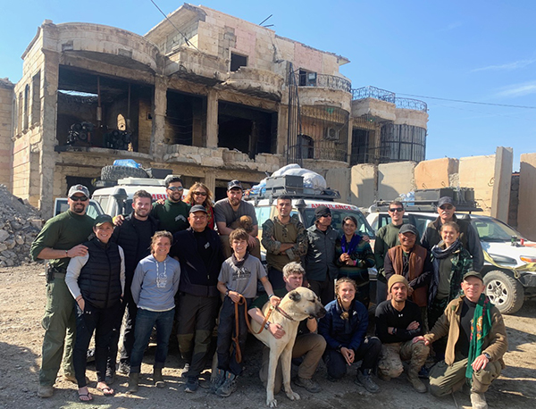 FBR team in Raqqa, Syria