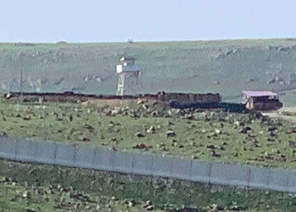 Turkish position at Diwar, near the northeast corner of Syria