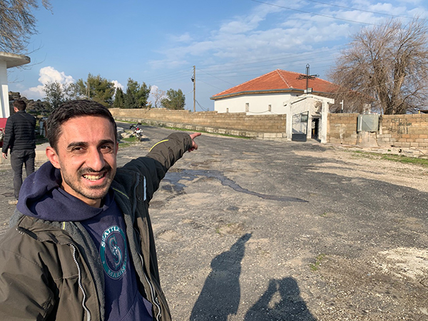 Over 1,000 year old Syriac church near Diwar, northeast Syria