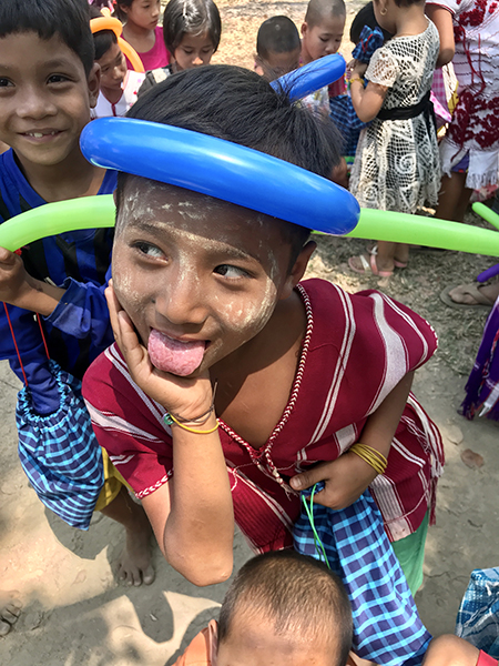 GLC programs provide villagers with a time for fun and games amidst the worry of more conflict.