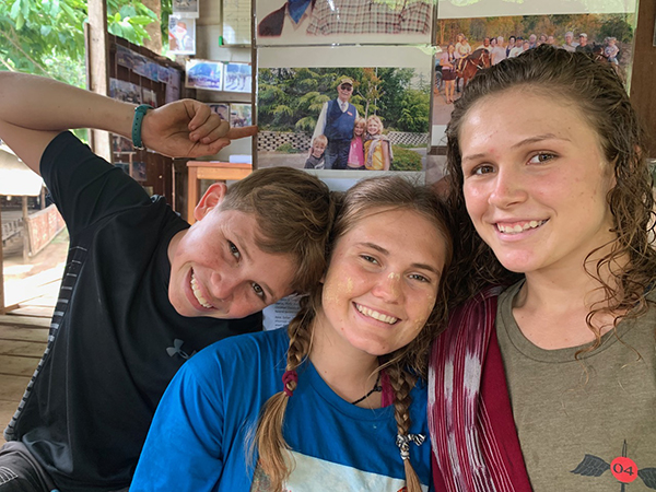 Gene’s picture on the FBR Wall of Honor in our camp in Karen State, Burma, with Peter, Sahale, and Suu.