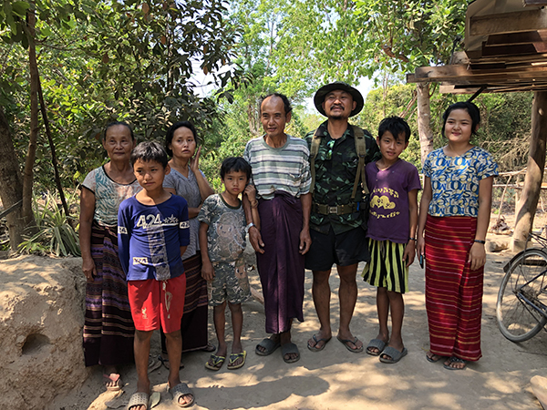 With Naw Htoo and her family