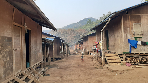 A Kachin IDP camp.