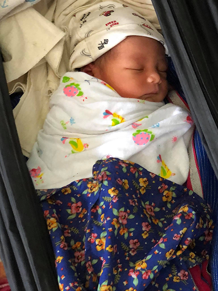 A new baby born at JSMK on May 17