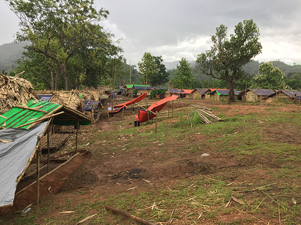 New living quarters being constructed at Sami IDP Camp.