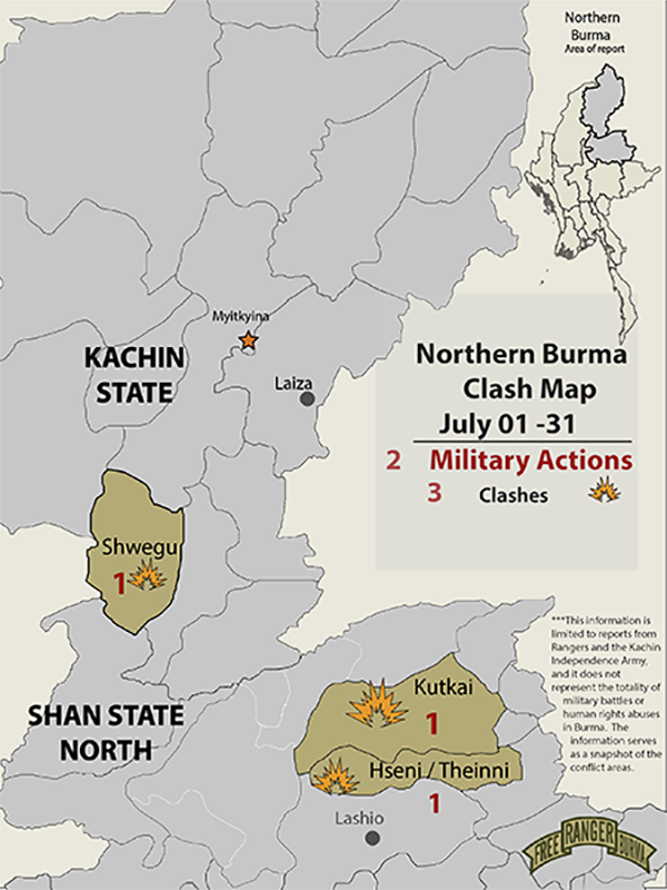 Northern Burma Clash Account July 2020