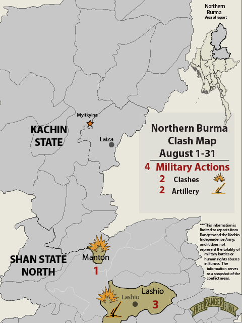 Northern Burma Clash Account August 2020