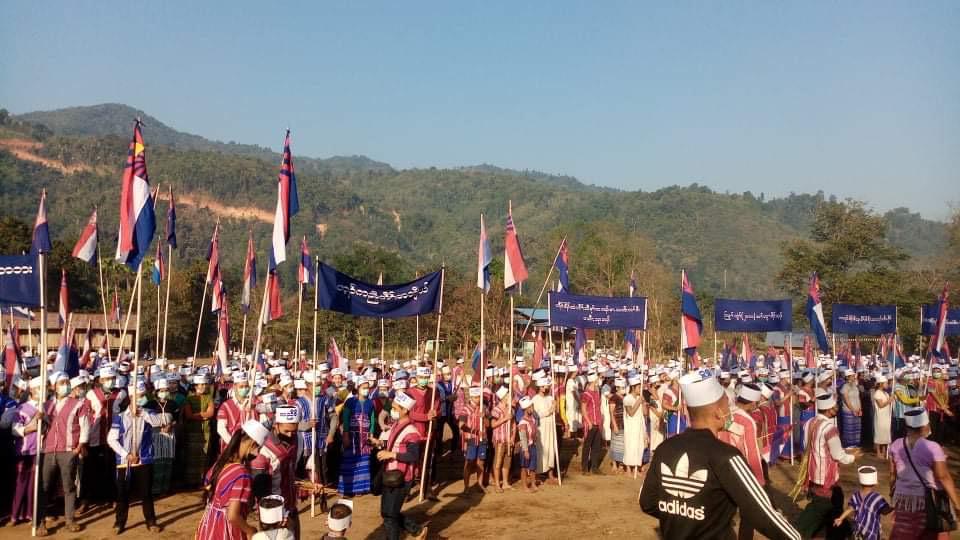 Protests in Day Po Nu area