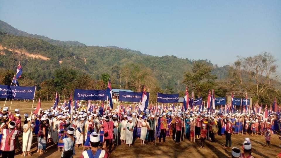 Protests in Day Po Nu area