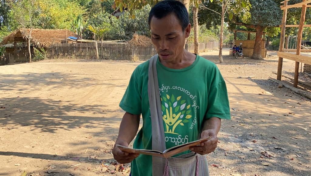 Villager logging Burma Army attacks on village