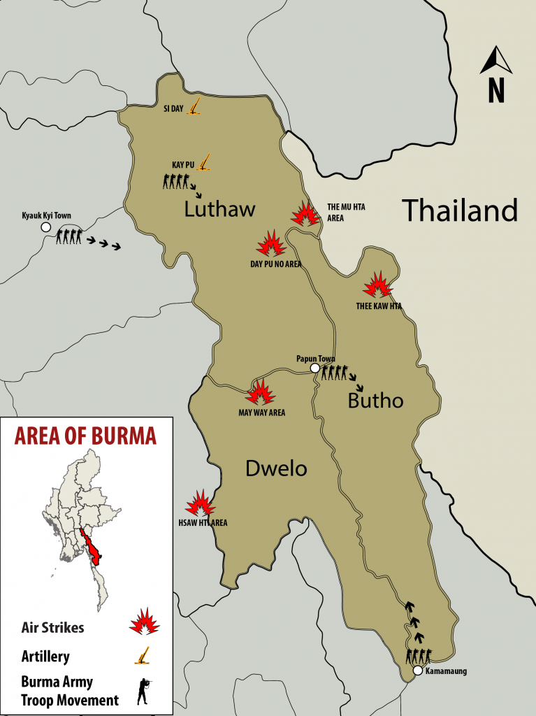 2 April Update Airstrikes in Karen State-02