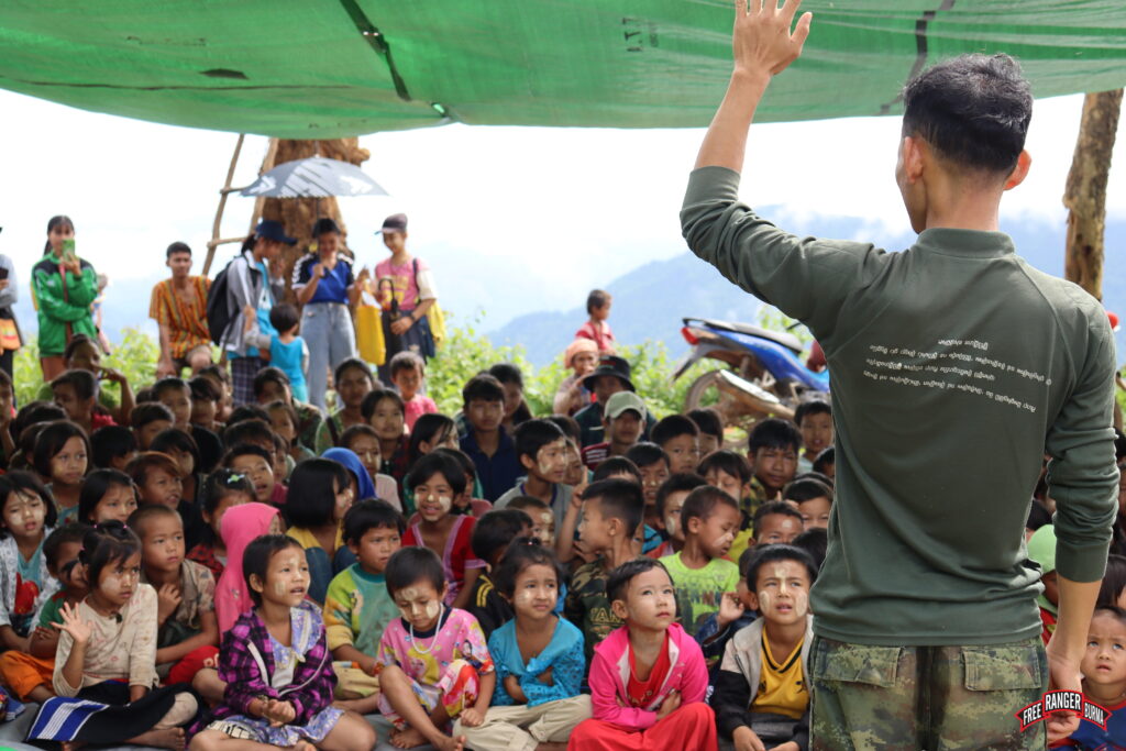 Ranger leads GLC program with displaced children
